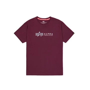 Alpha Label T - dark cherry