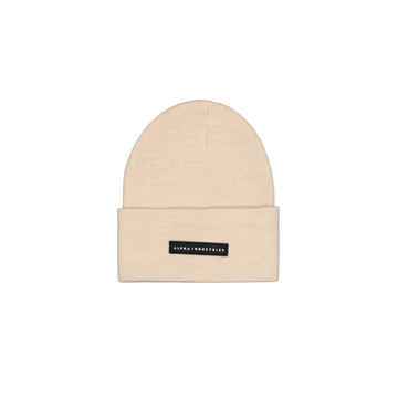 rubber-logo-beanie-organic-beige