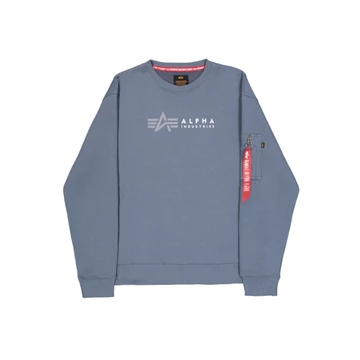 Alpha Label Sweater - denim blue