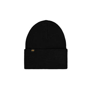 rubber-logo-beanie-black
