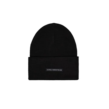 rubber-logo-beanie-black