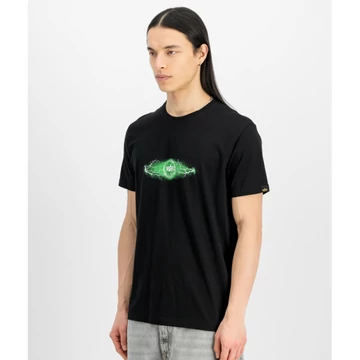 lightning-t-shirt-black-green