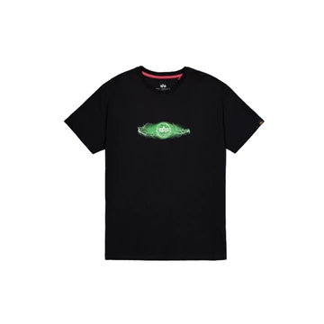 lightning-t-shirt-black-green