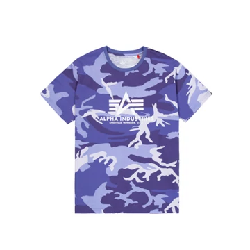 Basic T Camo - night purple camo