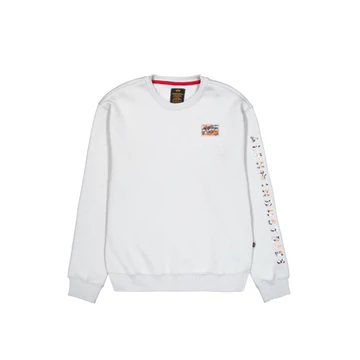 alpha-logo-edge-crewneck-vintage grey