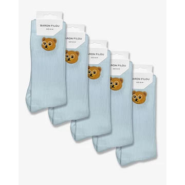 ss25-5pack-baron-filou-socks-sky-blue