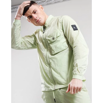 marshall-artist-nylon-krinkle-overshirt-lime.jpeg
