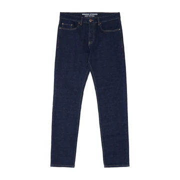 Tapered Denim Jeans - dark rinsed