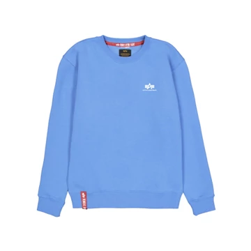 basic-sweater-small-logo-mediteranian-blue
