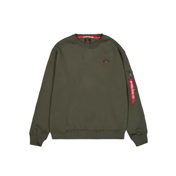alpha-3d-small-logo-sweater-dark-olive 