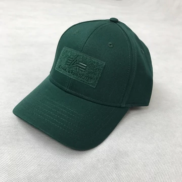 Velcro Cap - navy green