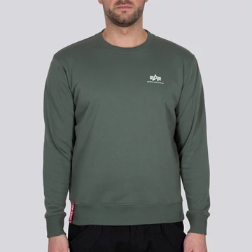 Basic Sweater Small Logo - vintage green