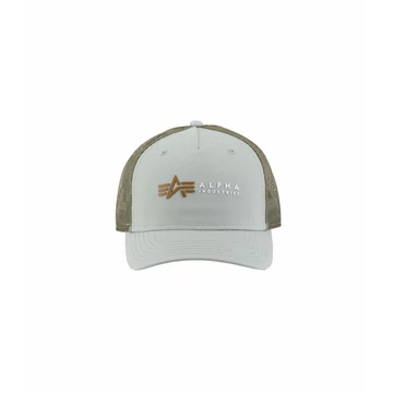 Alpha Label Trucker Cap - dusty green