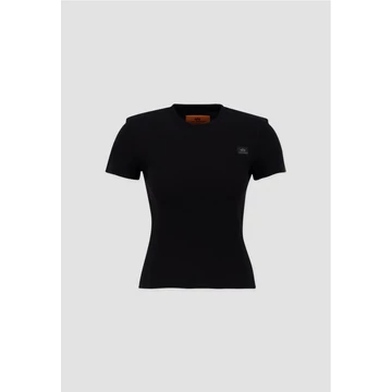 X-Fit Rib T Woman - black
