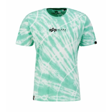 Tie Dye T - atomic green