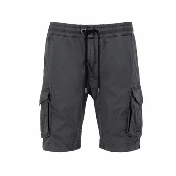 Cotton Twill Jogger Short - vintage grey