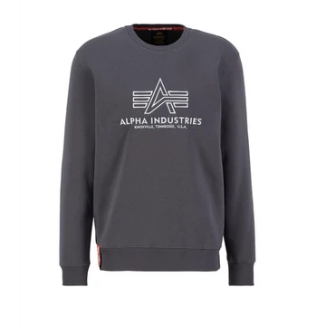 Basic Sweater Embroidery - vintage grey