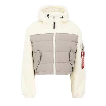 Teddy Puffer Woman - vintage sand