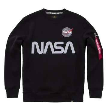 NASA Reflective Sweater - black