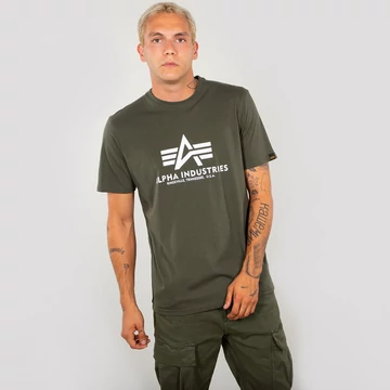 Basic T - dark olive