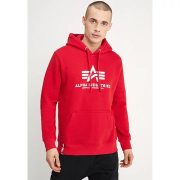 Basic Hoody - speed red