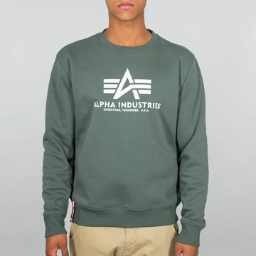Basic Sweater - vintage green