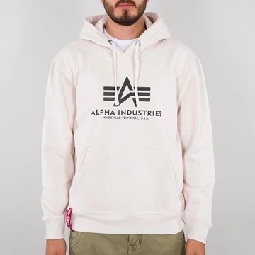 Basic Hoody - jet stream white
