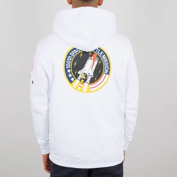 Space Shuttle Hoody - white