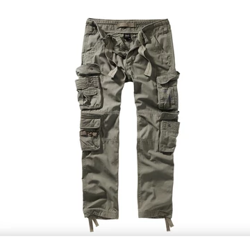 Pure Slim Fit Trousers - olive