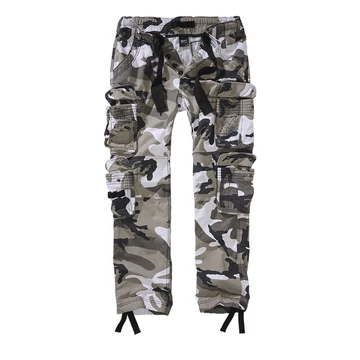 Pure Slim Fit Trousers - urban camo