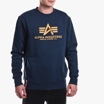 Basic Sweater - new navy/wheat