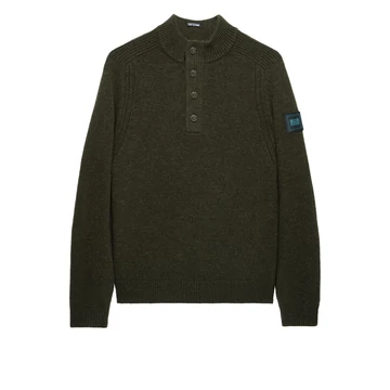 castillos-knitted-wool-quarter-neck-weater-castle green