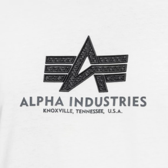 Basic T Rubber - white/black