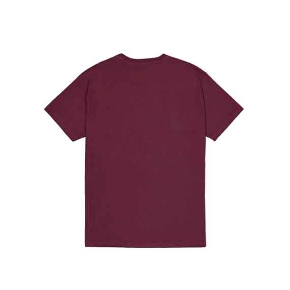 Basic T Small Logo - dark cherry