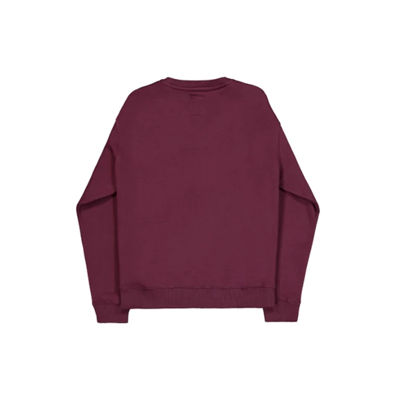 Basic Sweater Small Logo - dark cherry