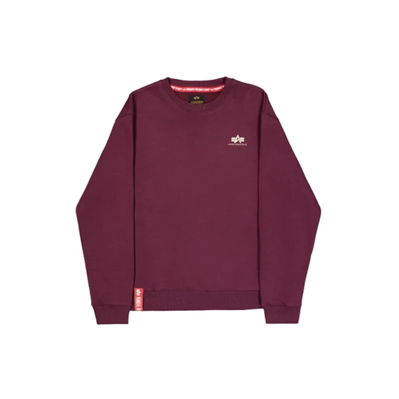 alpha-industries-basic-sweater-small-logo-sweat-dark-cherry