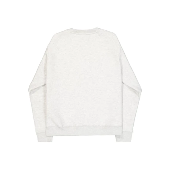 Basic Sweater Small Logo - pastel grey melange