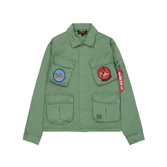 field-jacket -flying-tigers-overshirt-vintage-green