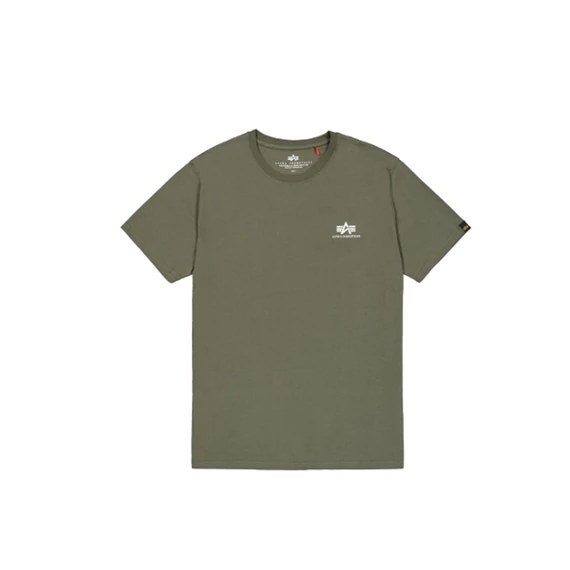 Backprint T - dark olive