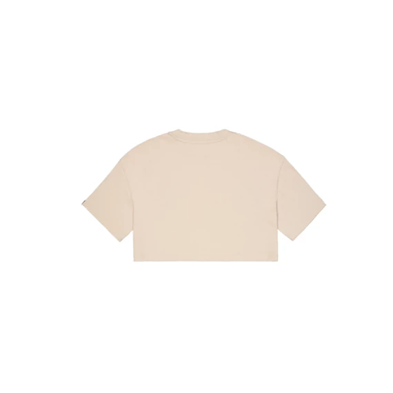 Basic Big Logo Cropped PP T-Shirt Women - organic beige