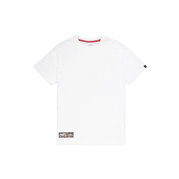 Camo Label Backprint T-Shirt - white