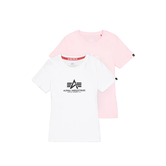 new-basic-t-shirt-2-pack women-white-pastelpink