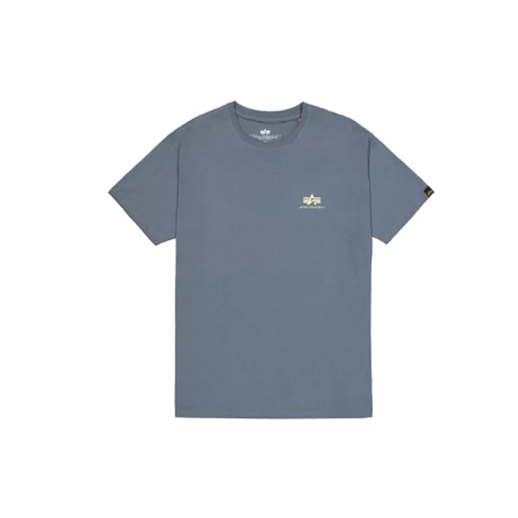 Backprint T - denim blue