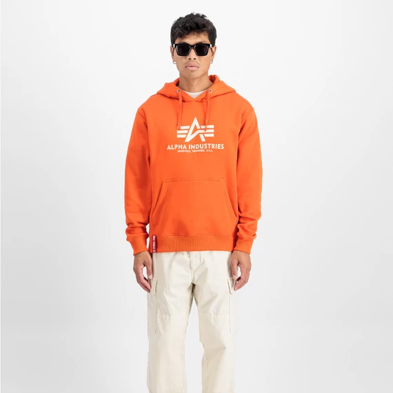 Basic Hoodie - boost orange