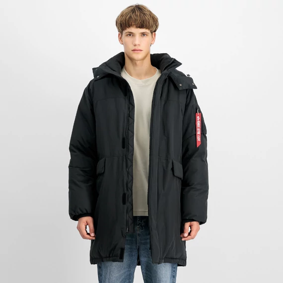 Puffer Parka - black