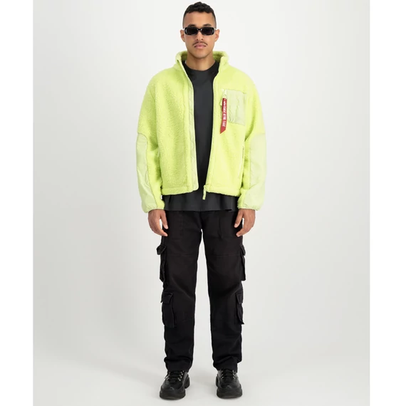 Sherpa Zip-Jacket - arctic lime
