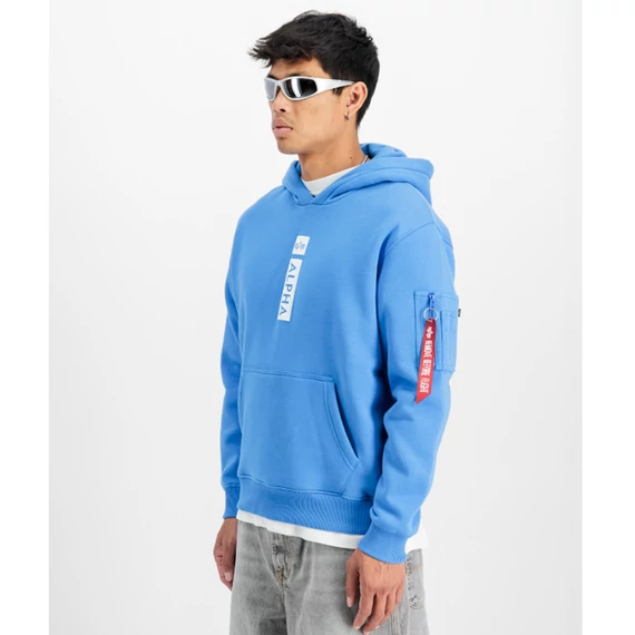 Alpha PP Hoodie - mediteranian blue