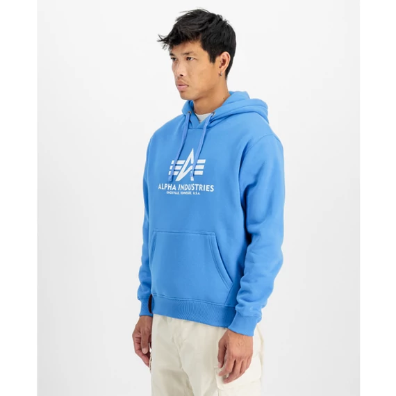 Basic Hoodie - mediteranian blue
