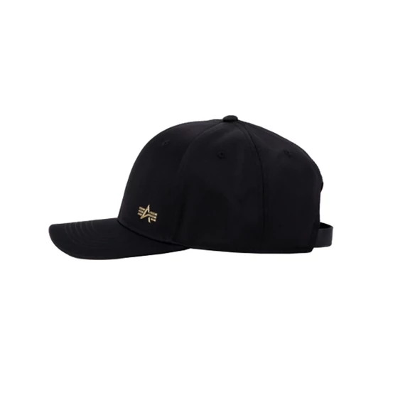 Metal Label Cap - black