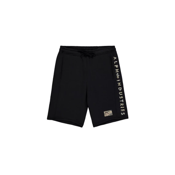 Camo Jogger Short - black